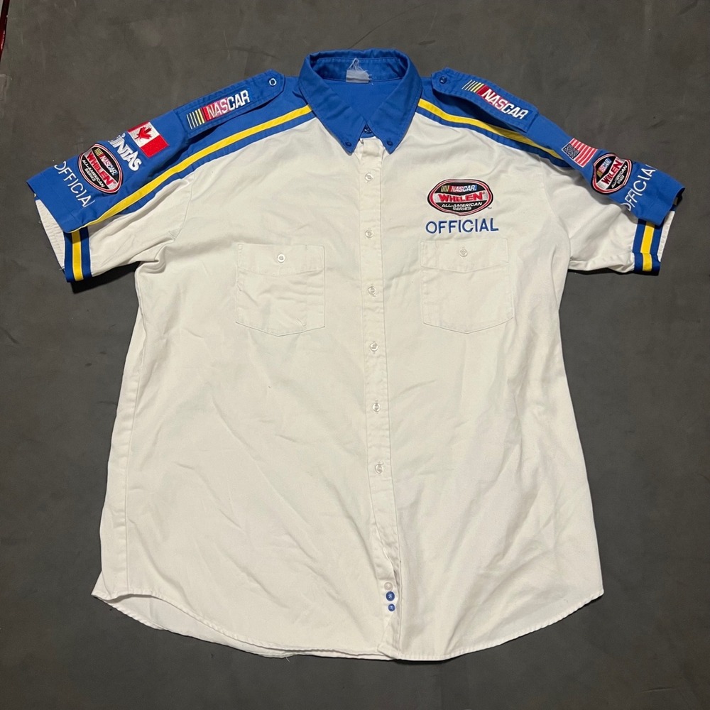 NASCAR Whelen All-American Series 2011 Official Pit Crew Uniform Shirt Mens XL